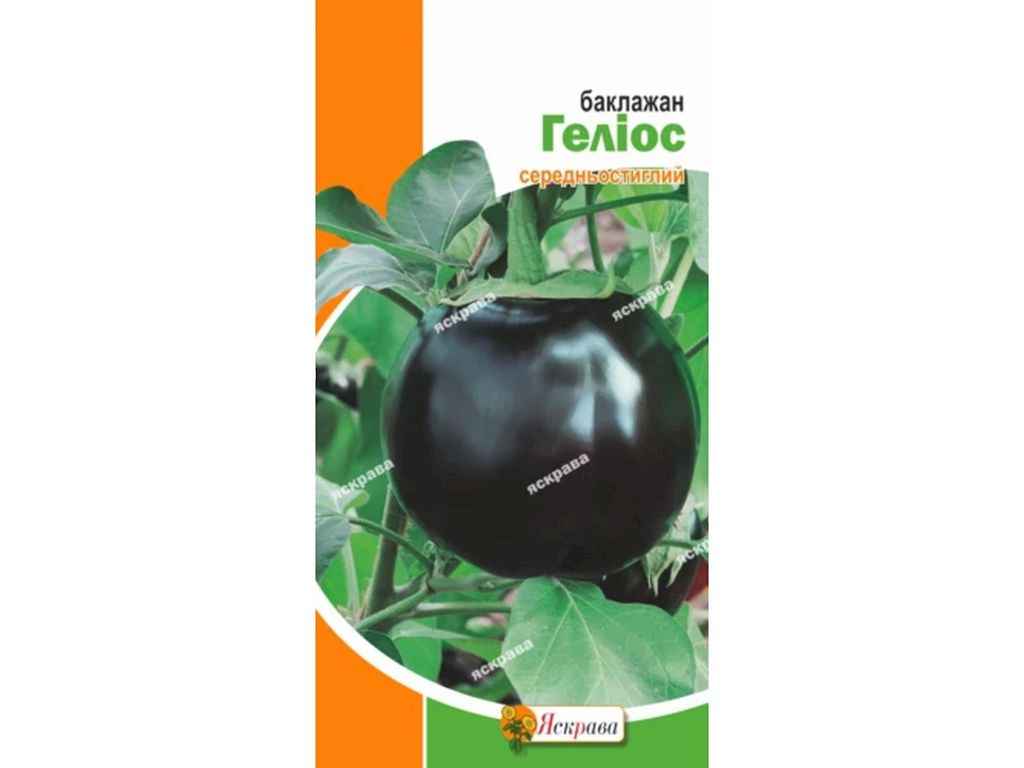 Баклажан Гелiос (20 пачок) 0,2г ТМЯСКРАВА Баклажан Гелiос (20 пачок) 0,2г ТМЯСКРАВА