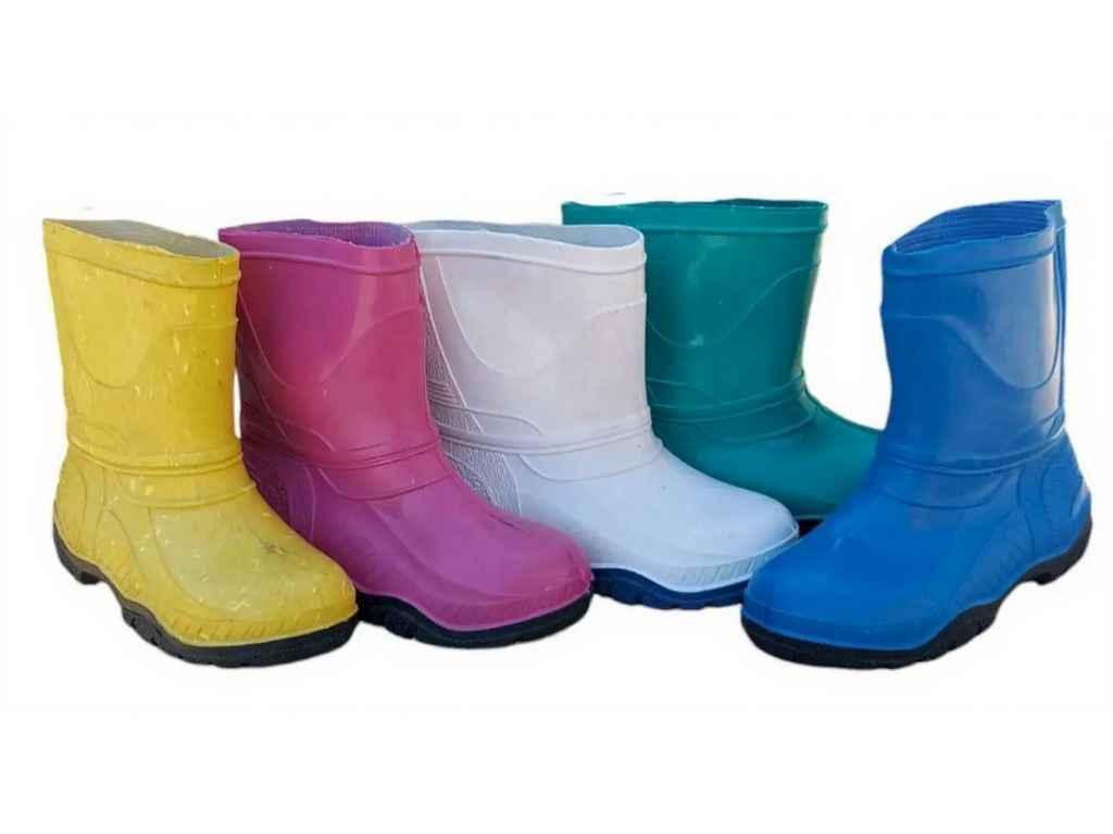 Чоботи р.29 різнокольорові дитячі Класичні ПВХ ТМ GALERA Чоботи р.29 різнокольорові дитячі Класичні ПВХ ТМ GALERA