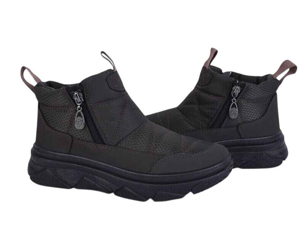 Дутики плащівка р.38 коричневий жіночі арт.м1706 ТМ DAGO Дутики плащівка р.38 коричневий жіночі арт.м1706 ТМ DAGO