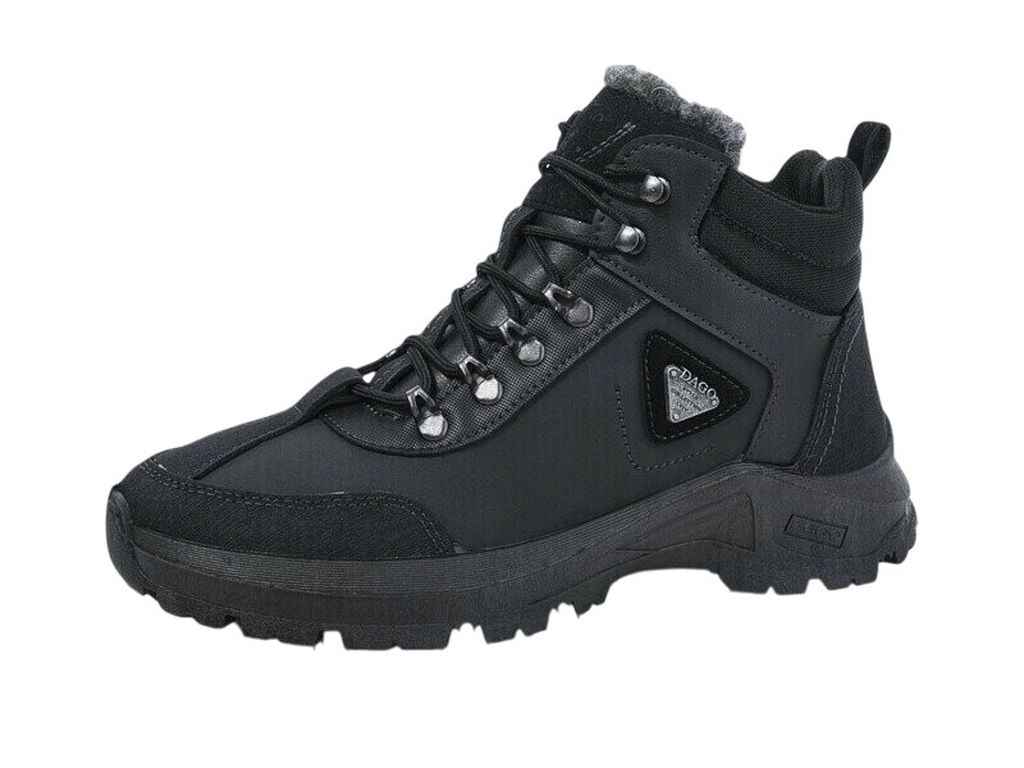 Чоботи штучна шкіра р.43 чорний зимові чоловічі арт.м2801 ТМ DAGO Чоботи штучна шкіра р.43 чорний зимові чоловічі арт.м2801 ТМ DAGO