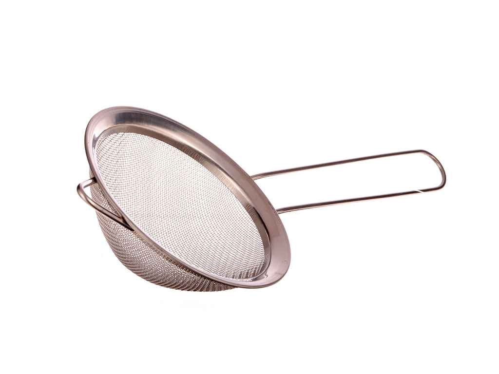 Ситечко з нерж. сталі з ручкою d=100мм арт.1803 ТМ EMPIRE Ситечко з нерж. сталі з ручкою d=100мм арт.1803 ТМ EMPIRE