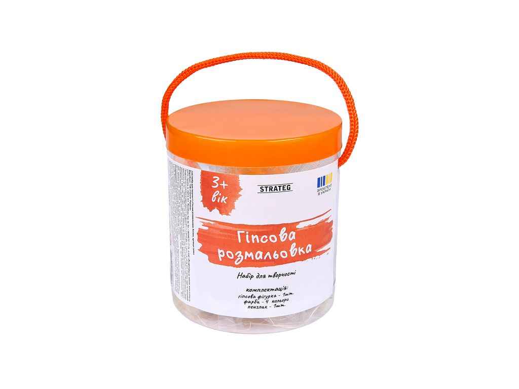 Набiр для творчостi Гіпсова розмальовка Котик 30943 ТМ STRATEG Набiр для творчостi Гіпсова розмальовка Котик 30943 ТМ STRATEG