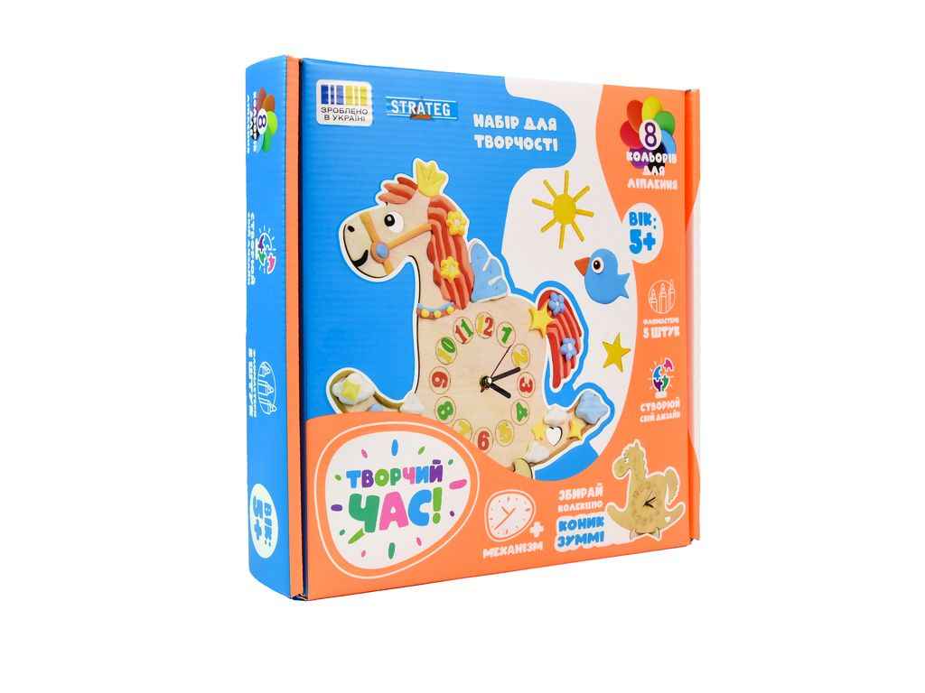 Набiр для творчостi Творчий час Коник Зуммі укр 30649 ТМ STRATEG Набiр для творчостi Творчий час Коник Зуммі укр 30649 ТМ STRATEG