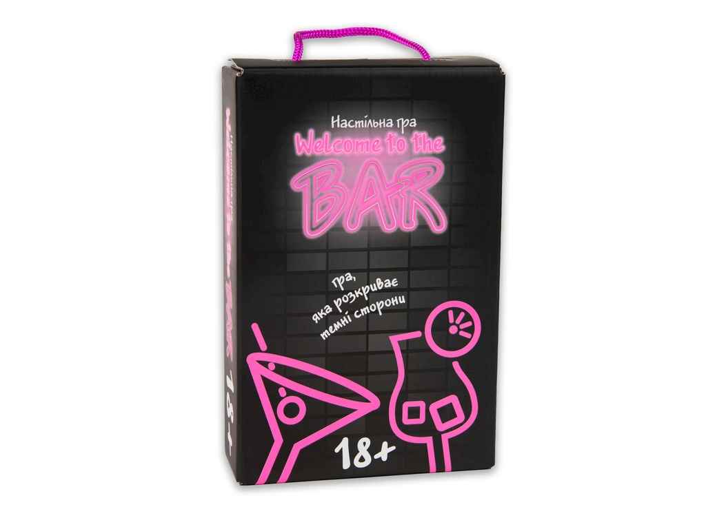Настільна гра Welcome to the BAR розважальна українською мовою 30374 ТМSTRATEG Настільна гра Welcome to the BAR розважальна українською мовою 30374 ТМSTRATEG