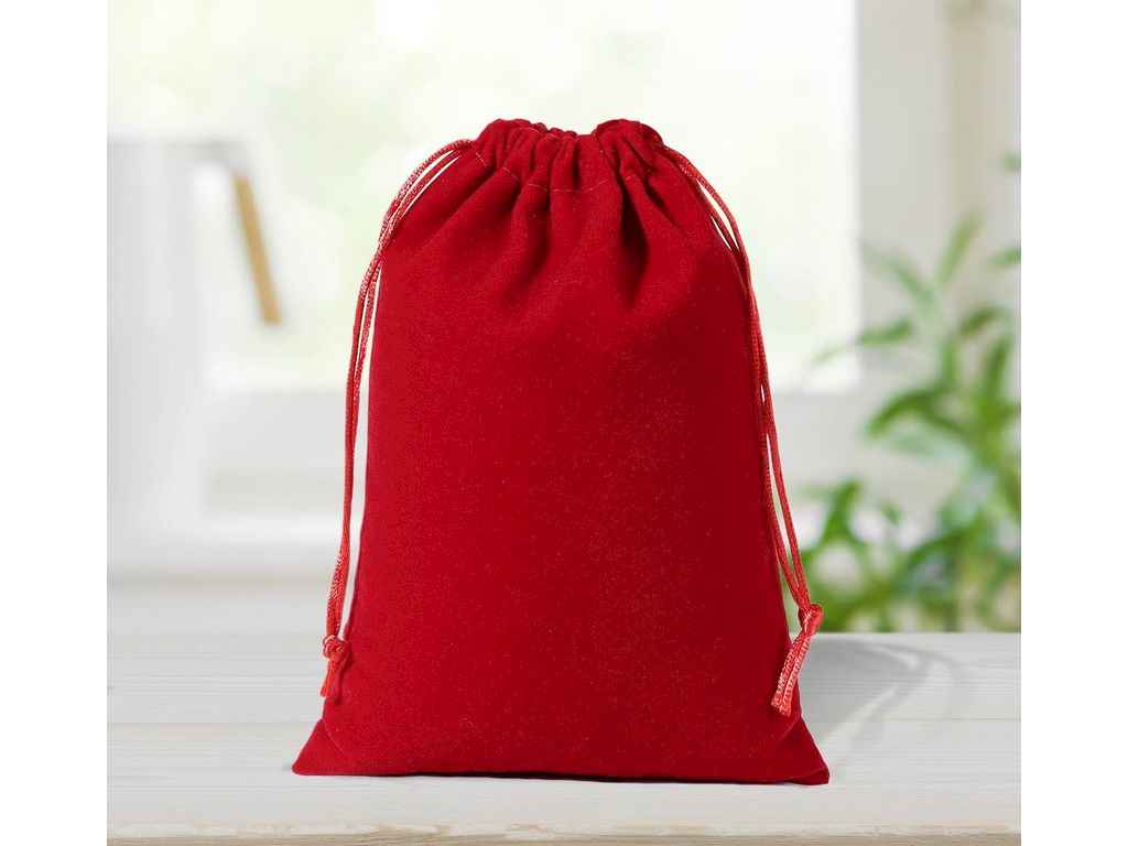 Мішечок подарунковий велюр 9*14см 10шт/уп Червоний №7 арт.СП-860 ТМКИТАЙ Мішечок подарунковий велюр 9*14см 10шт/уп Червоний №7 арт.СП-860 ТМКИТАЙ