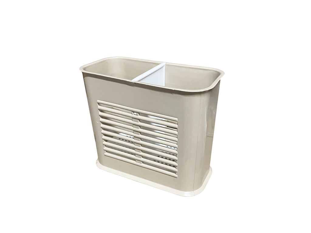 Контейнер для столових приладів/органайзер бежевий ТМ ПОЛІМЕРАГРО Контейнер для столових приладів/органайзер бежевий ТМ ПОЛІМЕРАГРО