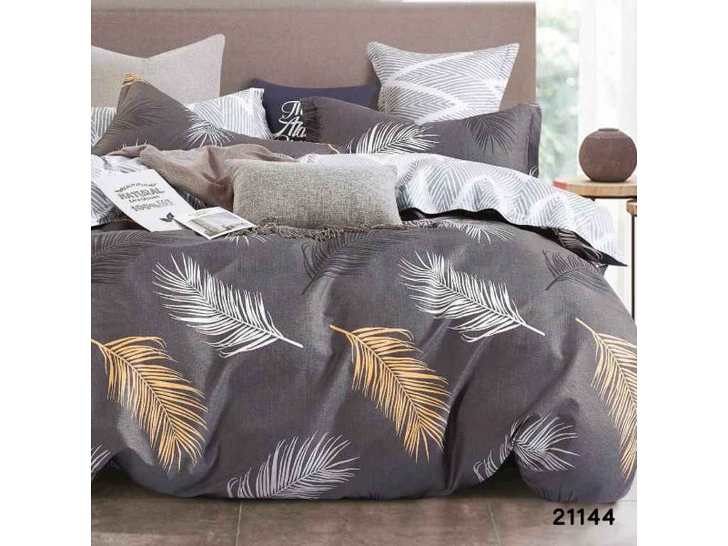 Комплект постільної білизни Євро арт.21144 простирадло на гумці Ранфорс ТМ VILUTA Комплект постільної білизни Євро арт.21144 простирадло на гумці Ранфорс ТМ VILUTA