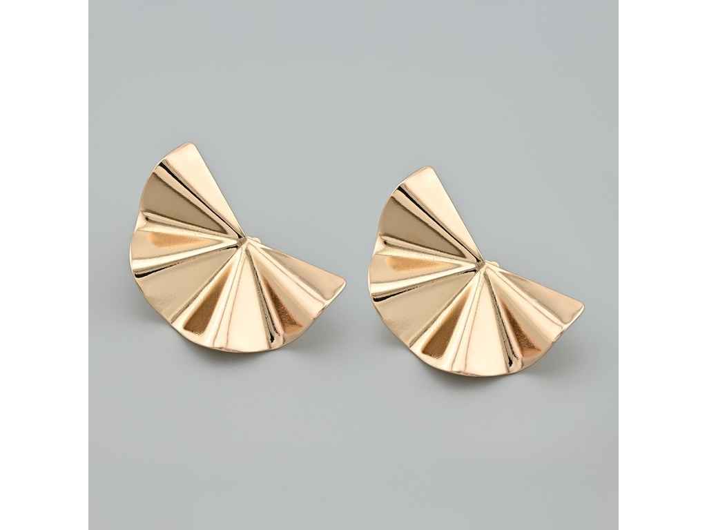 Сережки пусети Лейла 55800 23*37мм 7,6г позолота 18К ТМ XUPING Сережки пусети Лейла 55800 23*37мм 7,6г позолота 18К ТМ XUPING