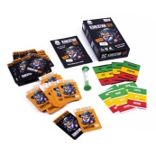 Карткова гра "Язикатий Бен" VT5903-04, 100 карток, пісочний годинник. Зображення №5