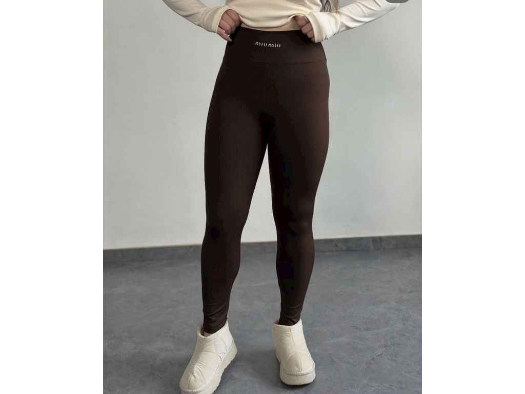 Лосіни жіночі фліс арт.70225 шоколад р.4XL ТМ OSM Лосіни жіночі фліс арт.70225 шоколад р.4XL ТМ OSM