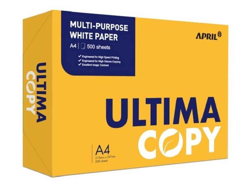 Папір білий А4 500арк. (APRIL) ТМ ULTIMA COPY Папір білий А4 500арк. (APRIL) ТМ ULTIMA COPY