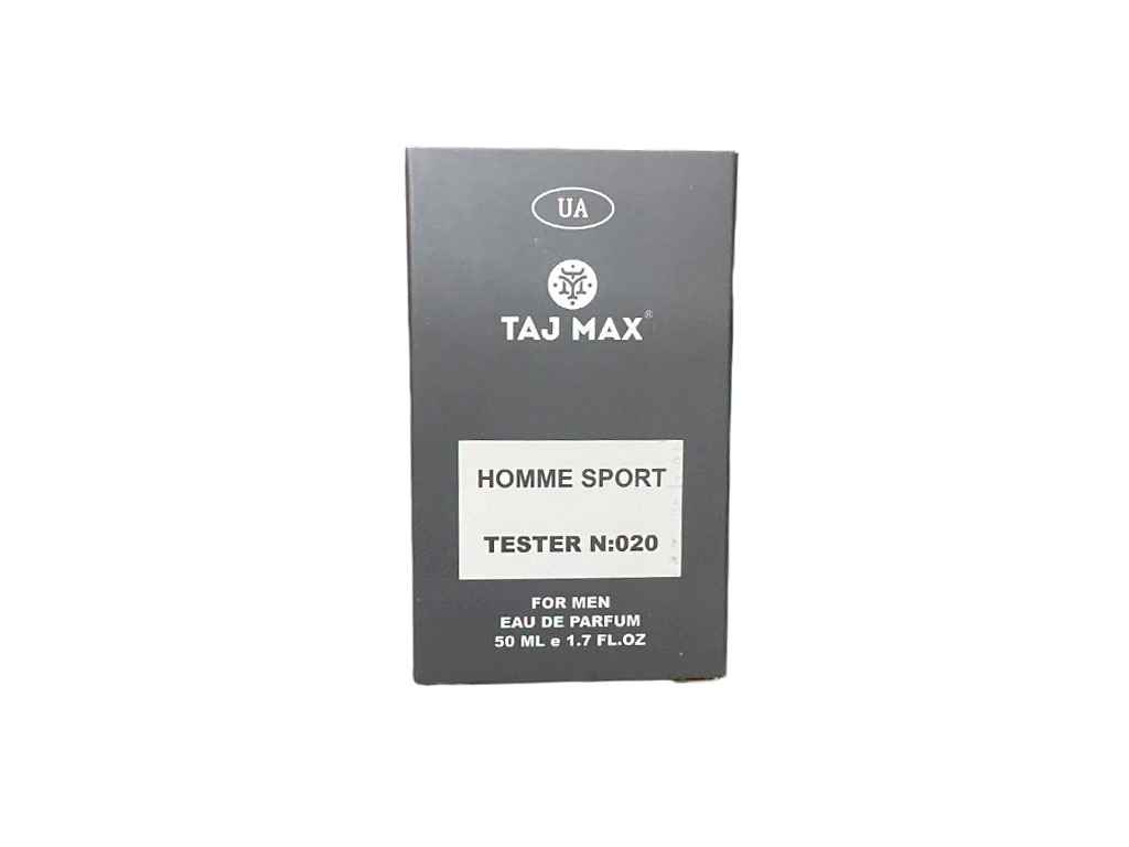 Парфумована вода для чоловіків 50мл ТЕСТЕР № 020 DIOR HOMME SPORT ТМ TAJ MAX Парфумована вода для чоловіків 50мл ТЕСТЕР № 020 DIOR HOMME SPORT ТМ TAJ MAX