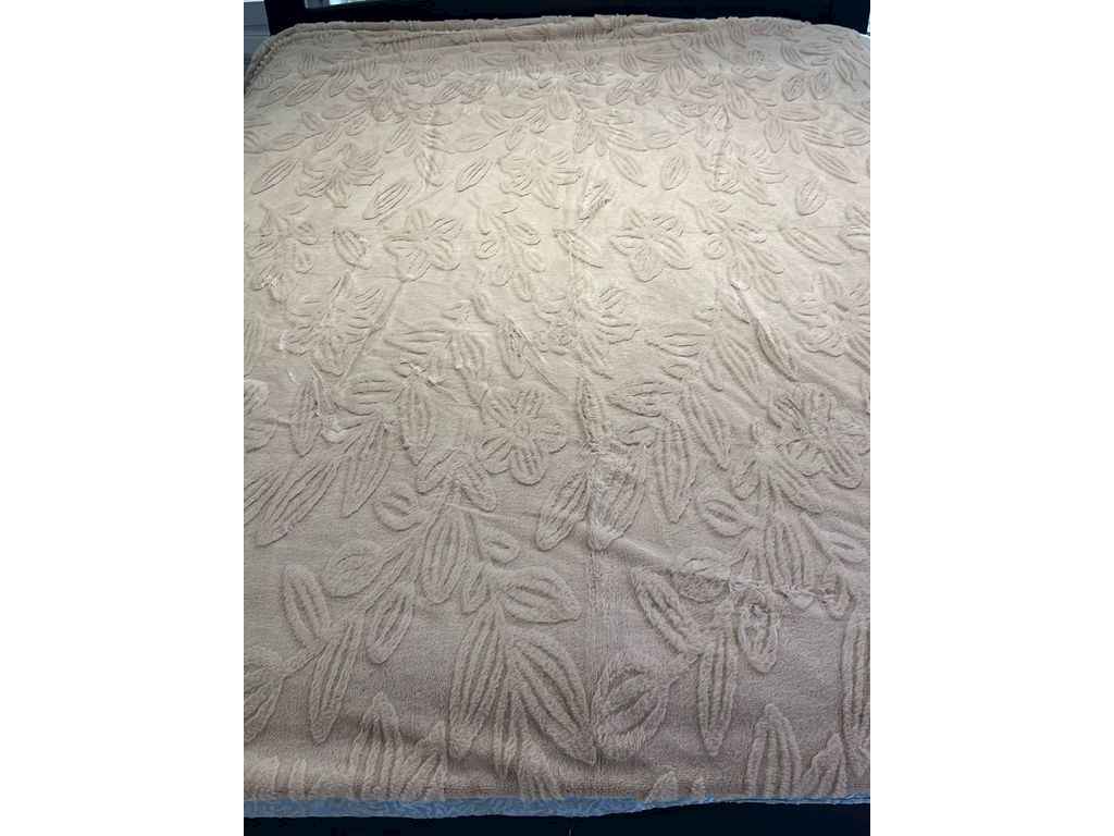 Плед 200*230 шиншила арт.7804 бежевий ТМ MALLORY HOME Плед 200*230 шиншила арт.7804 бежевий ТМ MALLORY HOME