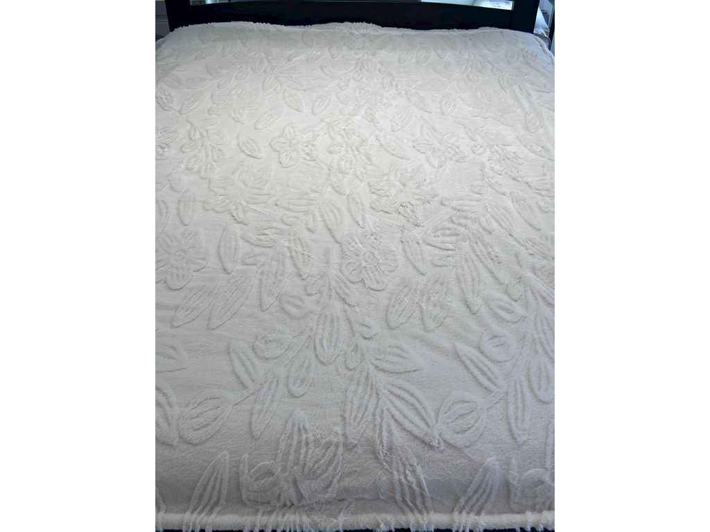 Плед 200*230 шиншила арт.7804 білий ТМ MALLORY HOME Плед 200*230 шиншила арт.7804 білий ТМ MALLORY HOME