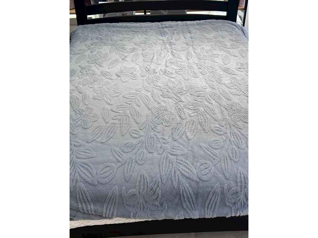 Плед 200*230 шиншила арт.7804 синій ТМ MALLORY HOME Плед 200*230 шиншила арт.7804 синій ТМ MALLORY HOME