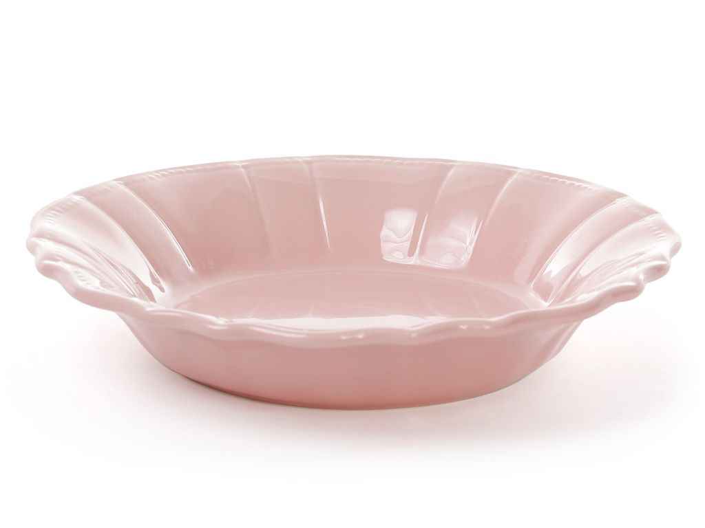 Тарілка супова 23см 500мл, кераміка рожевий ТМ BONADI Тарілка супова 23см 500мл, кераміка рожевий ТМ BONADI