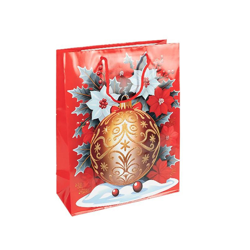 Пакет подарочный "Новый год" 2578-3 размер 18х21,5х8 см Пакет подарочный "Новый год" 2578-3 размер 18х21,5х8 см