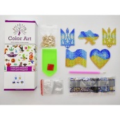 Набор брелков алмазная выкладка "Щенячий патруль" BR46, 6 шт. Изображение №2