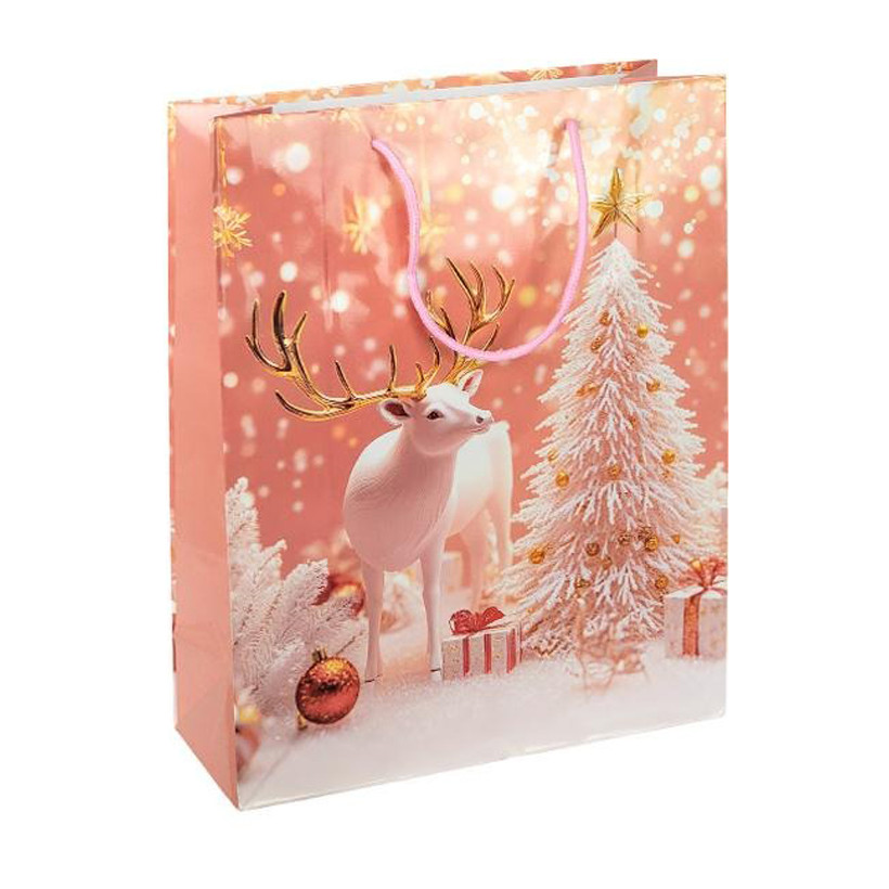 Пакет подарочный "Новый год" 2580-1 размер 18х21,5х8 см Пакет подарочный "Новый год" 2580-1 размер 18х21,5х8 см