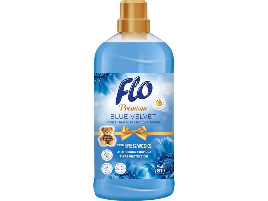 Кондиціонер-концентрат 1,8л Premium Blue Velvet FABCONC ТМ FLO Кондиціонер-концентрат 1,8л Premium Blue Velvet FABCONC ТМ FLO