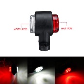 Габарит "ріжки" прямий 5*5,5см 12/24v міні червоний+білий 6+6LED "STAR" MRT-301 (Л-011) (1шт). Зображення №2