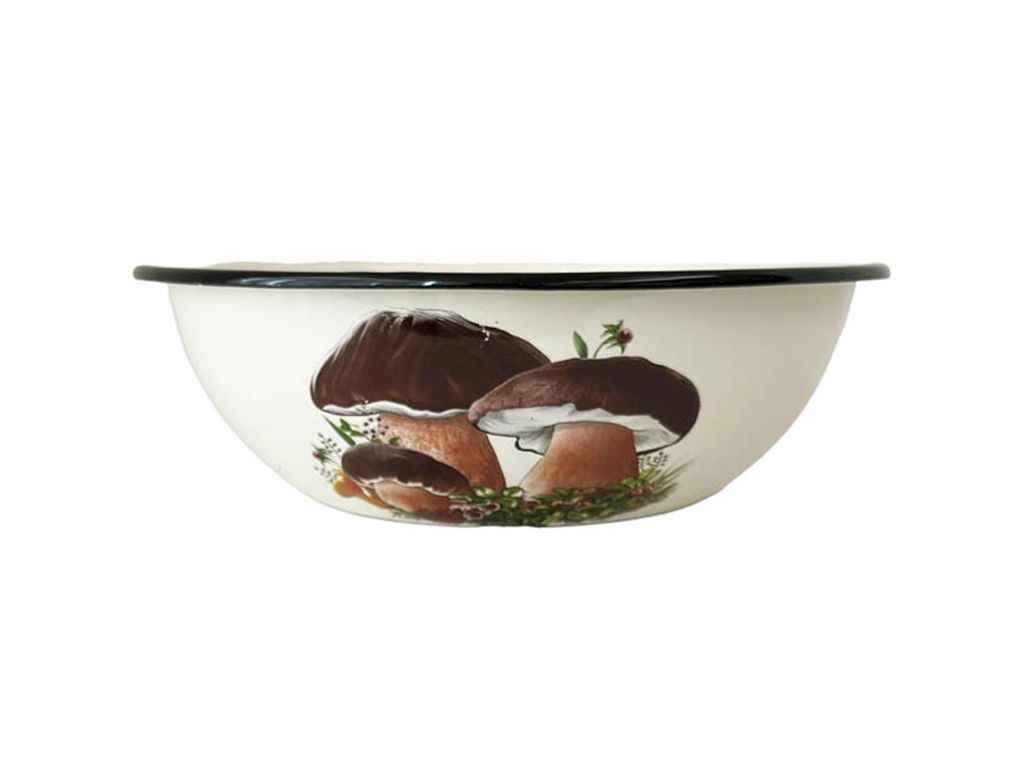 Миска ем. 2,5л /2 Гриби (молочна) I0311/2 ТМ IDILIA Миска ем. 2,5л /2 Гриби (молочна) I0311/2 ТМ IDILIA