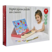 Деревянная развивающая игрушка Дощечка MD 1852-2 магнитная для рисования. Изображение №2