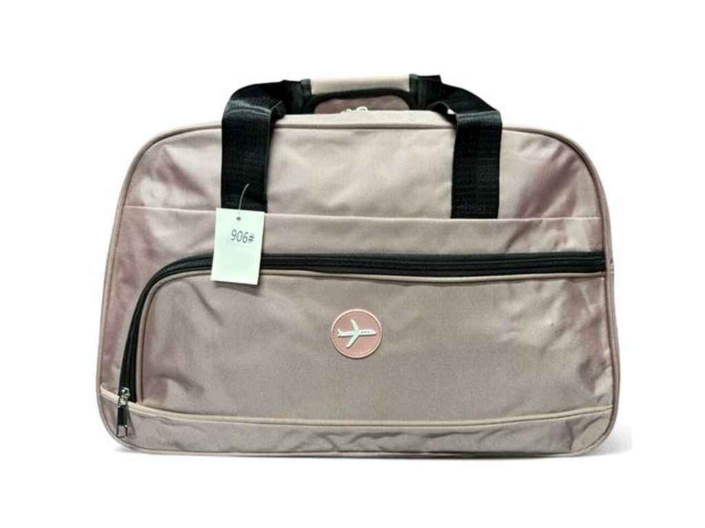 Сумка спортивна нейлон пудра 30*50*20см арт.906-2-5 ТМ КИТАЙ Сумка спортивна нейлон пудра 30*50*20см арт.906-2-5 ТМ КИТАЙ