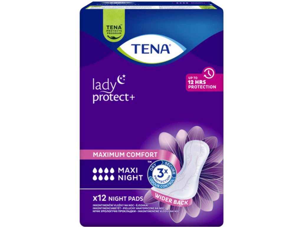 Прокладки урологічні 12шт жін. Lady Maxi Night 8 крап ТМ Tena Прокладки урологічні 12шт жін. Lady Maxi Night 8 крап ТМ Tena