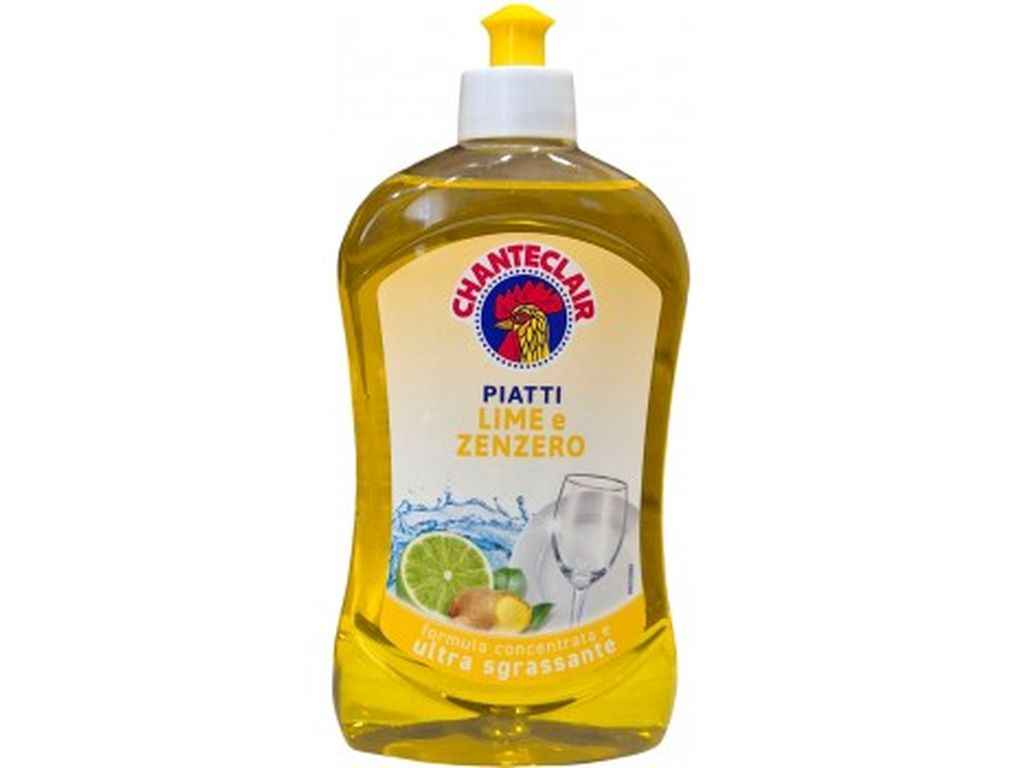 Засіб-концентрат для миття посуду 500мл Лайм та імбир ТМ CHANTECLAIR Засіб-концентрат для миття посуду 500мл Лайм та імбир ТМ CHANTECLAIR