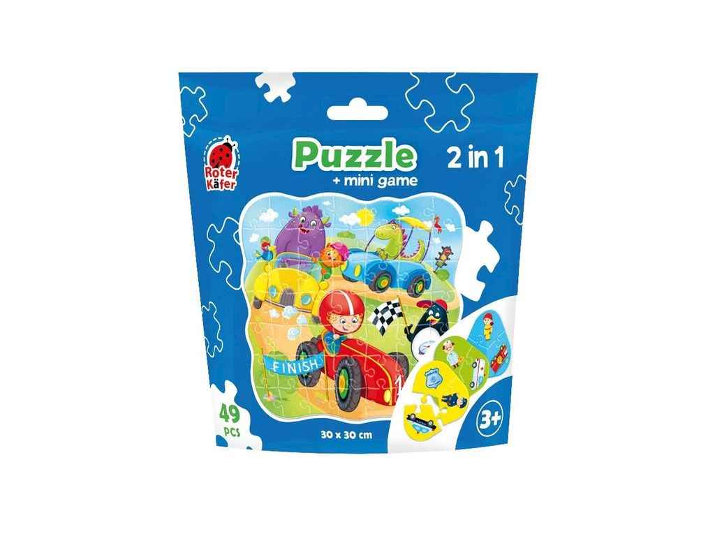 Пазли 2 in 1. Cars RK1140-03 ТМ VLADI TOYS Пазли 2 in 1. Cars RK1140-03 ТМ VLADI TOYS