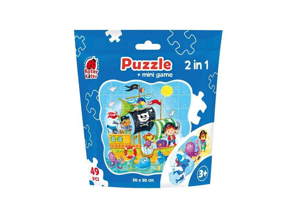Пазли 2 in 1. Pirates RK1140-04 ТМ VLADI TOYS Пазли 2 in 1. Pirates RK1140-04 ТМ VLADI TOYS