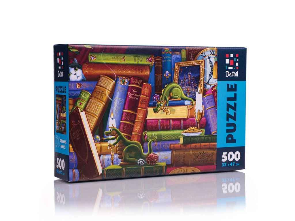 Пазли Книги про драконів DT500-12 (укр) ТМ VLADI TOYS Пазли Книги про драконів DT500-12 (укр) ТМ VLADI TOYS