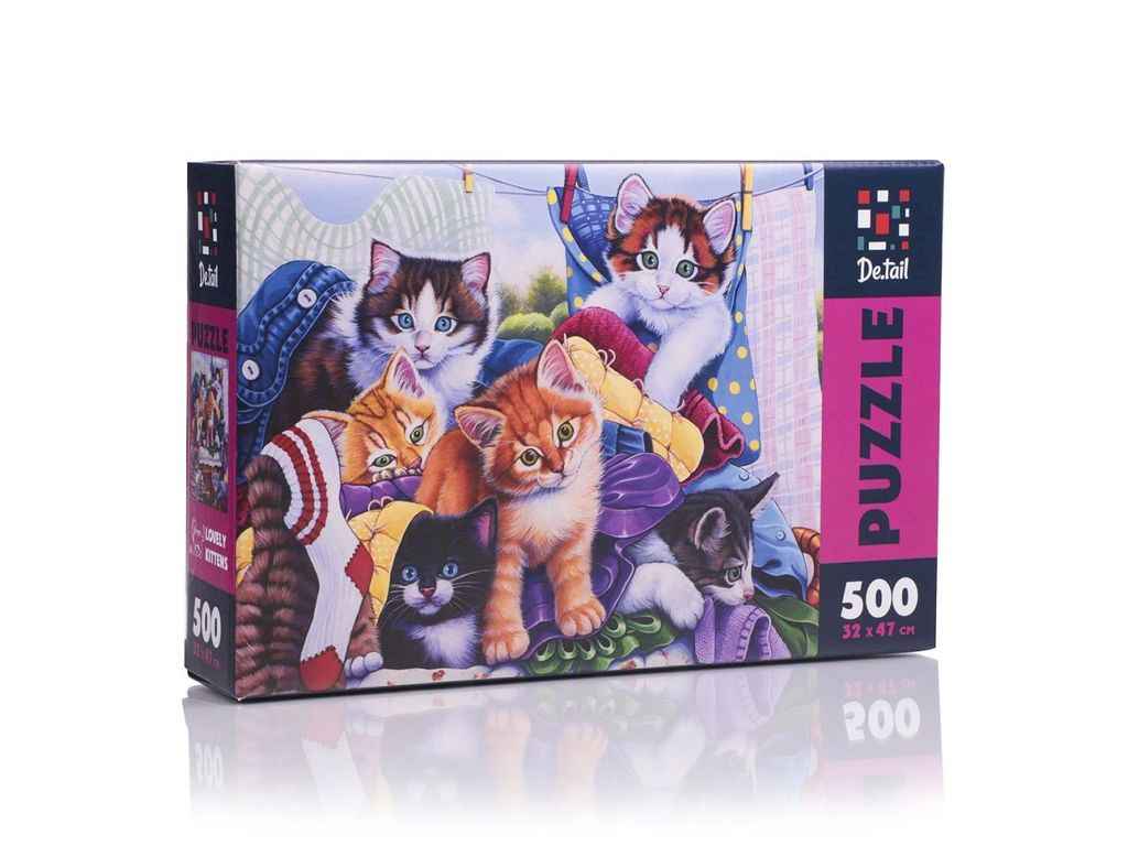 Пазли Милі кошенята DT500-13 (укр) ТМ VLADI TOYS Пазли Милі кошенята DT500-13 (укр) ТМ VLADI TOYS