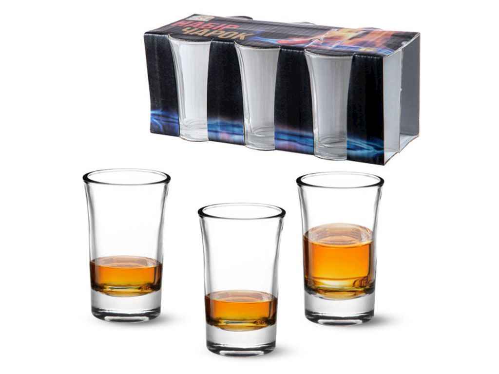 Набір чарок 6шт 50мл 9324 ТМ SNT Набір чарок 6шт 50мл 9324 ТМ SNT