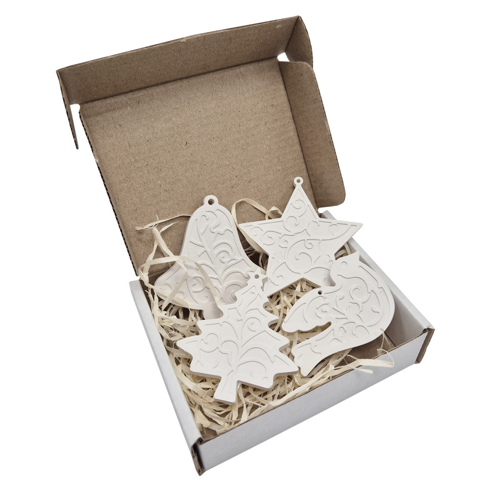 Різдвяні гіпсові фігурки gips001 для декорування Різдвяні гіпсові фігурки gips001 для декорування