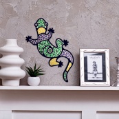 Детский набор для творчества хрустальная мозаика "Ящерица" MA3001. Изображение №4