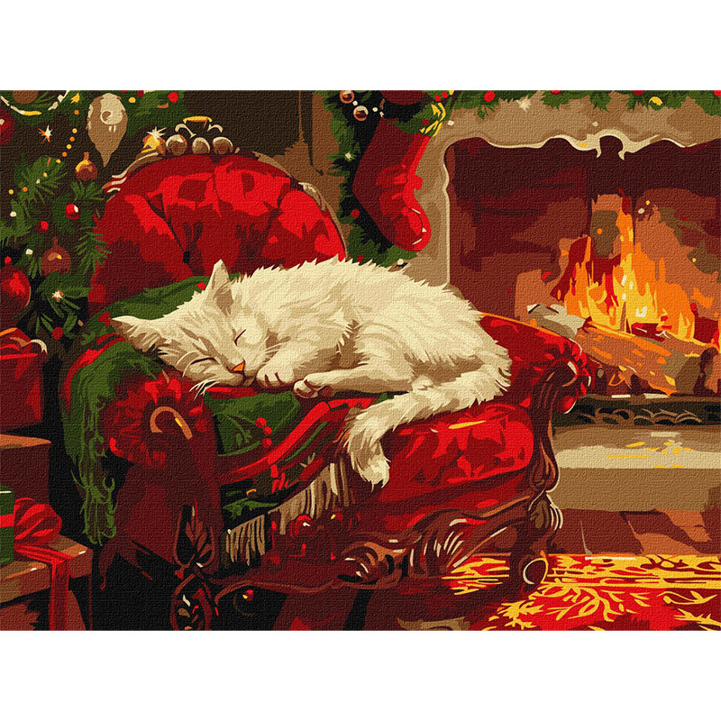 Картина по номерам "Праздничный уют" ©art_selena_ua KHO6662, 30х40 см Картина по номерам "Праздничный уют" ©art_selena_ua KHO6662, 30х40 см