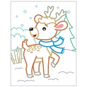 Детские цветные раскраски "Пингвиненок" 18701, 2-3 года. Изображение №4