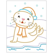 Детские цветные раскраски "Пингвиненок" 18701, 2-3 года. Изображение №5