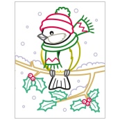 Детские цветные раскраски "Санта и друзья" 18712, 2-3 года. Изображение №2