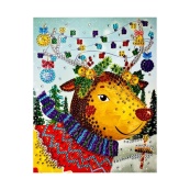 Набор для творчества бриллиантовая мозаика "Оленёнок" НТ-34-03. Изображение №2 Набор для творчества бриллиантовая мозаика "Оленёнок" НТ-34-03. Изображение №2