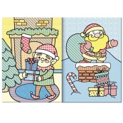Детская аква-раскраска с водным маркером "Hello Christmas" НТ-43-02. Изображение №2