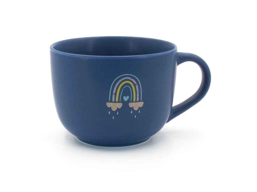 Чашка 550мл Darling Rainbow Jumbo порцелянова ТМ MILIKA Чашка 550мл Darling Rainbow Jumbo порцелянова ТМ MILIKA