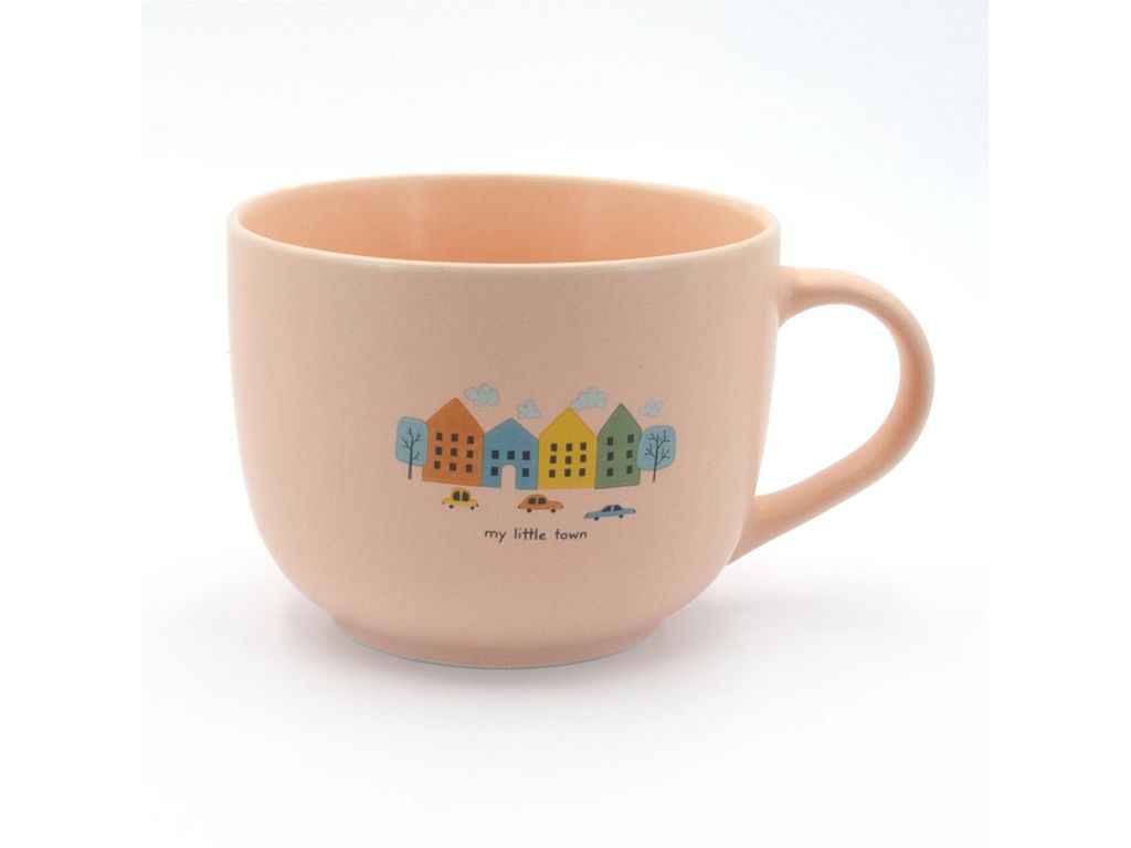 Чашка 550мл Darling Town Jumbo порцелянова ТМ MILIKA Чашка 550мл Darling Town Jumbo порцелянова ТМ MILIKA