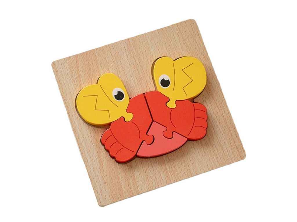 Деревяний пазл краб MD 1520 ТМ METR Деревяний пазл краб MD 1520 ТМ METR