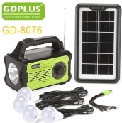 Портативна сонячна станція GDPlus GD-8076 (13800mAh) FM-радіо + Bluetooth. Изображение №2 Портативна сонячна станція GDPlus GD-8076 (13800mAh) FM-радіо + Bluetooth. Изображение №2