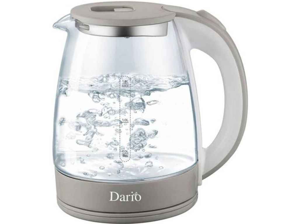 Електрочайник 1800Вт 1,8л скло ТМ DARIO Електрочайник 1800Вт 1,8л скло ТМ DARIO