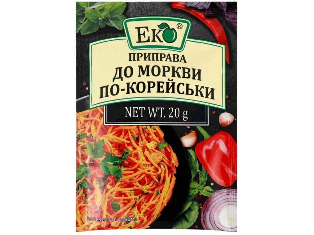 Приправа до моркви по-корейськи 20г ТМЭКО Приправа до моркви по-корейськи 20г ТМЭКО