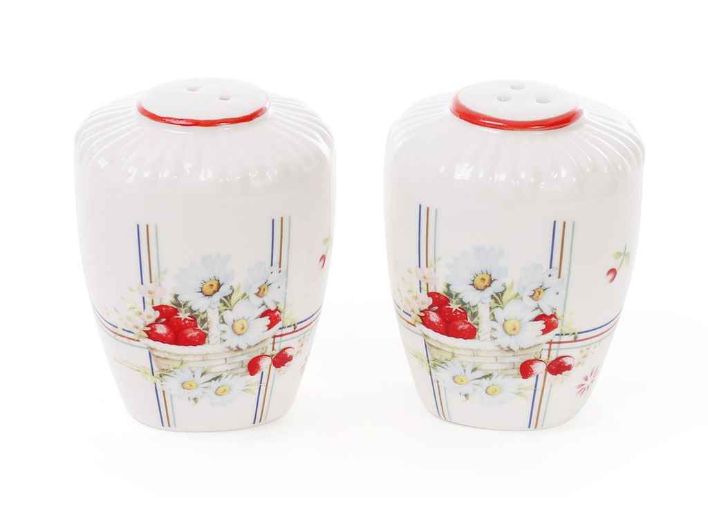 Набір для спецій Сунична фантазія: сільничка та перечниця ТМ BONADI Набір для спецій Сунична фантазія: сільничка та перечниця ТМ BONADI